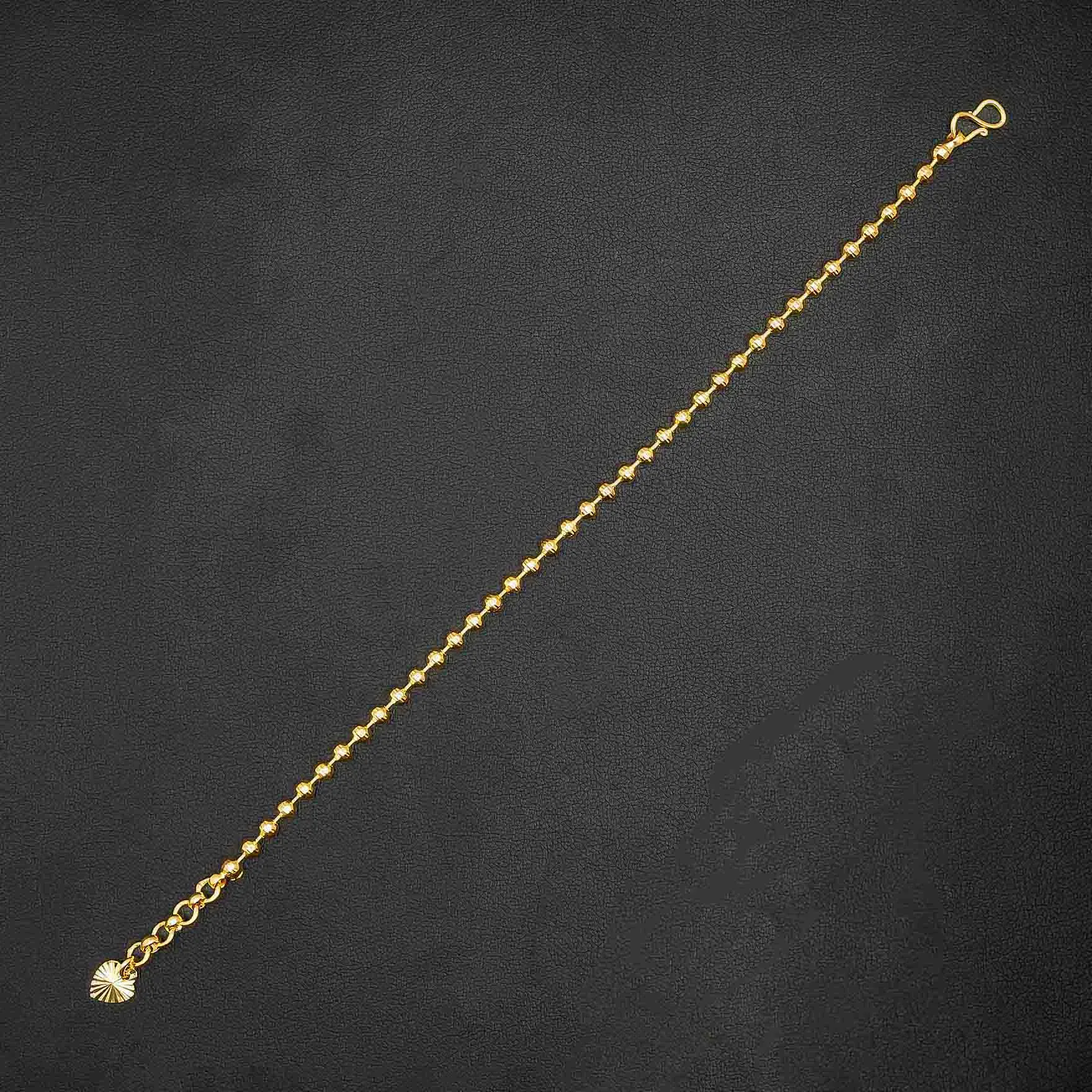 GOLDEN BRACELET BANGLE PGBRH81-16.5-091
