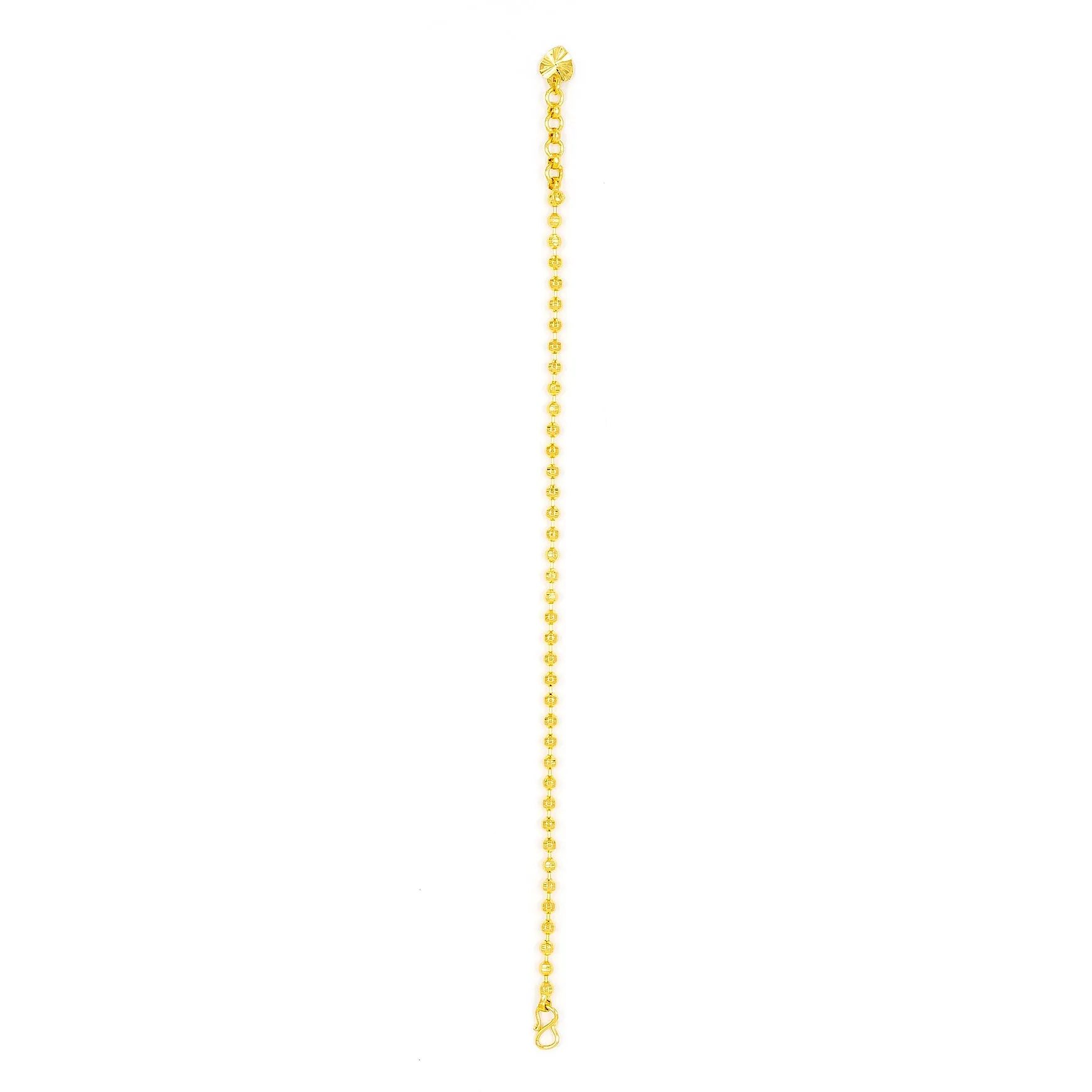 GOLDEN BRACELET BANGLE PGBRH81-16.5-091
