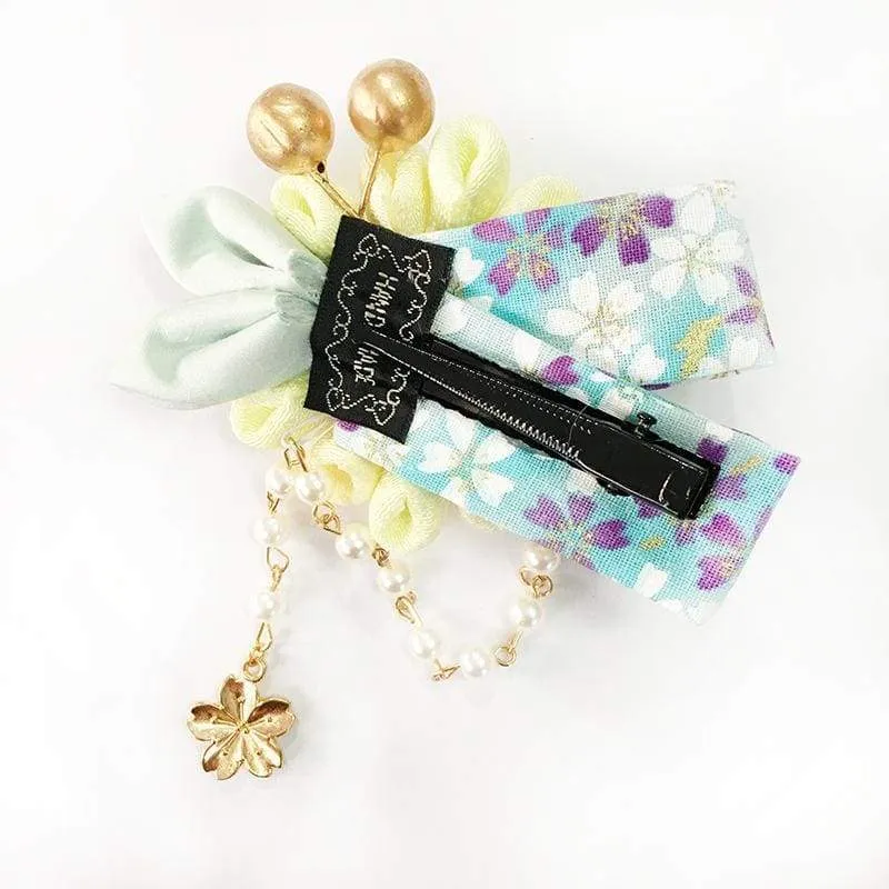 Handmade Tsumami Kanzashi Hair Clip 【Cherry Blossom】