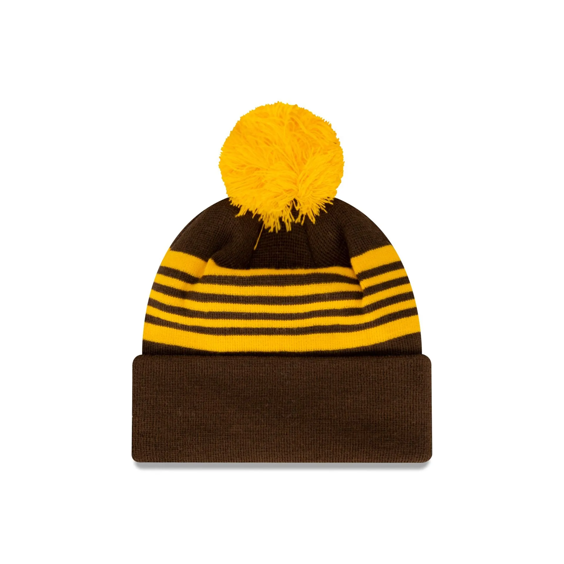 Hawthorn Hawks Heritage Stripe Beanie with Pom