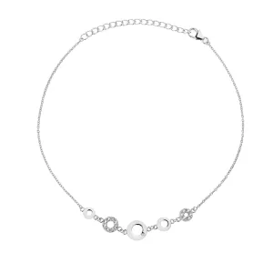 Hot Diamonds Balance Sterling Silver White Topaz Bracelet