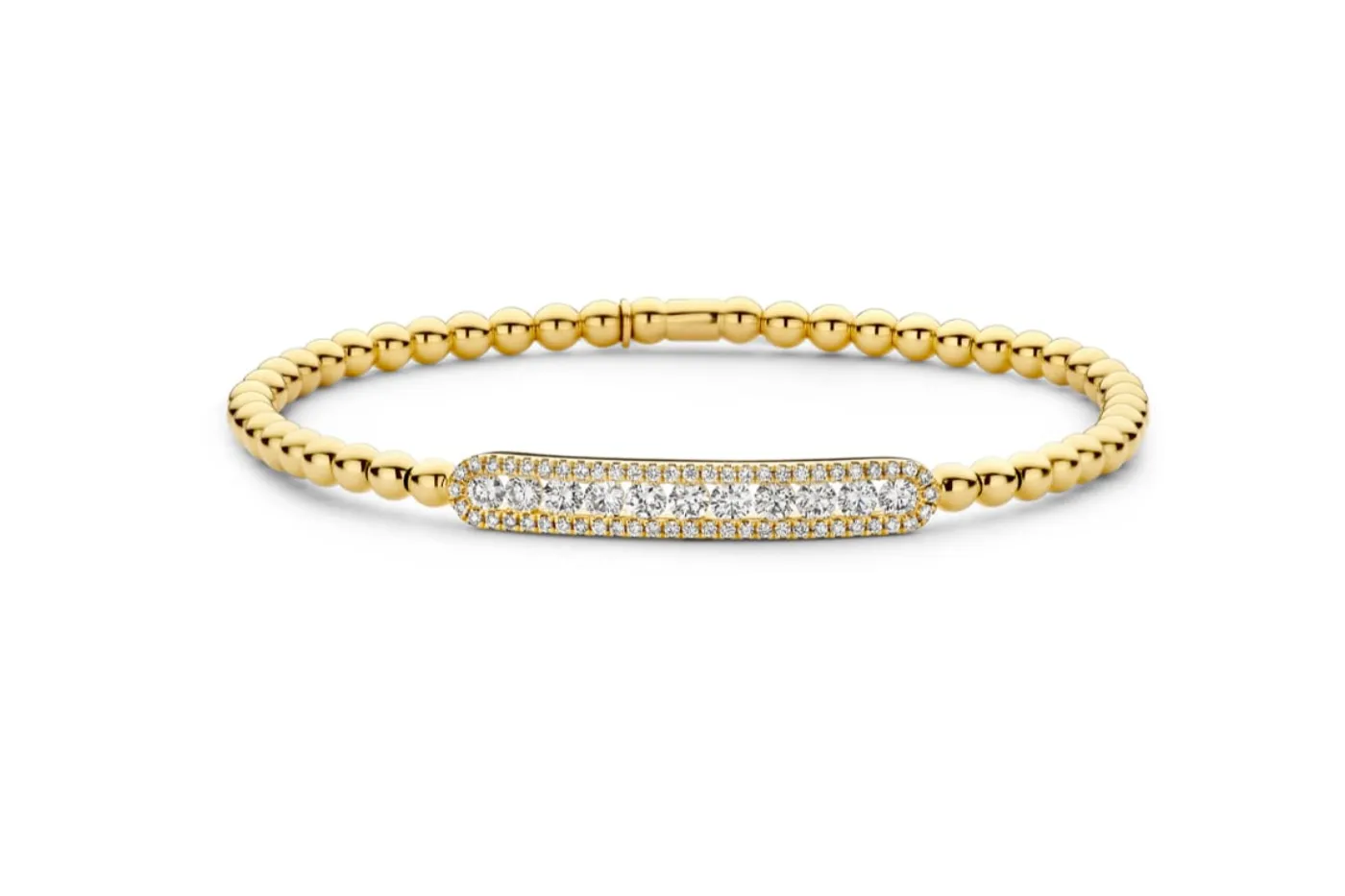 Hulchi Belluni Sparkling Stretch Bracelet (22315S)