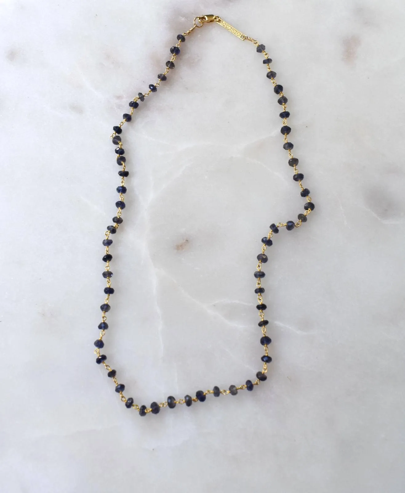 Iolite Multi Wrap Necklace