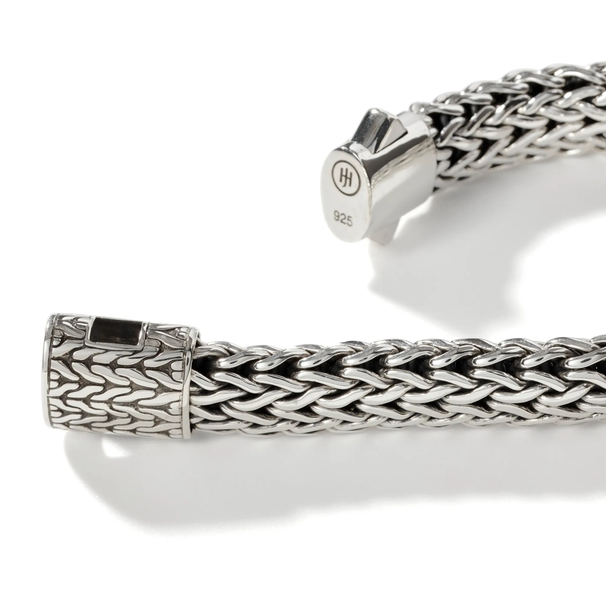 JOHN HARDY LARGE STERLING SILVER ICON BRACELET