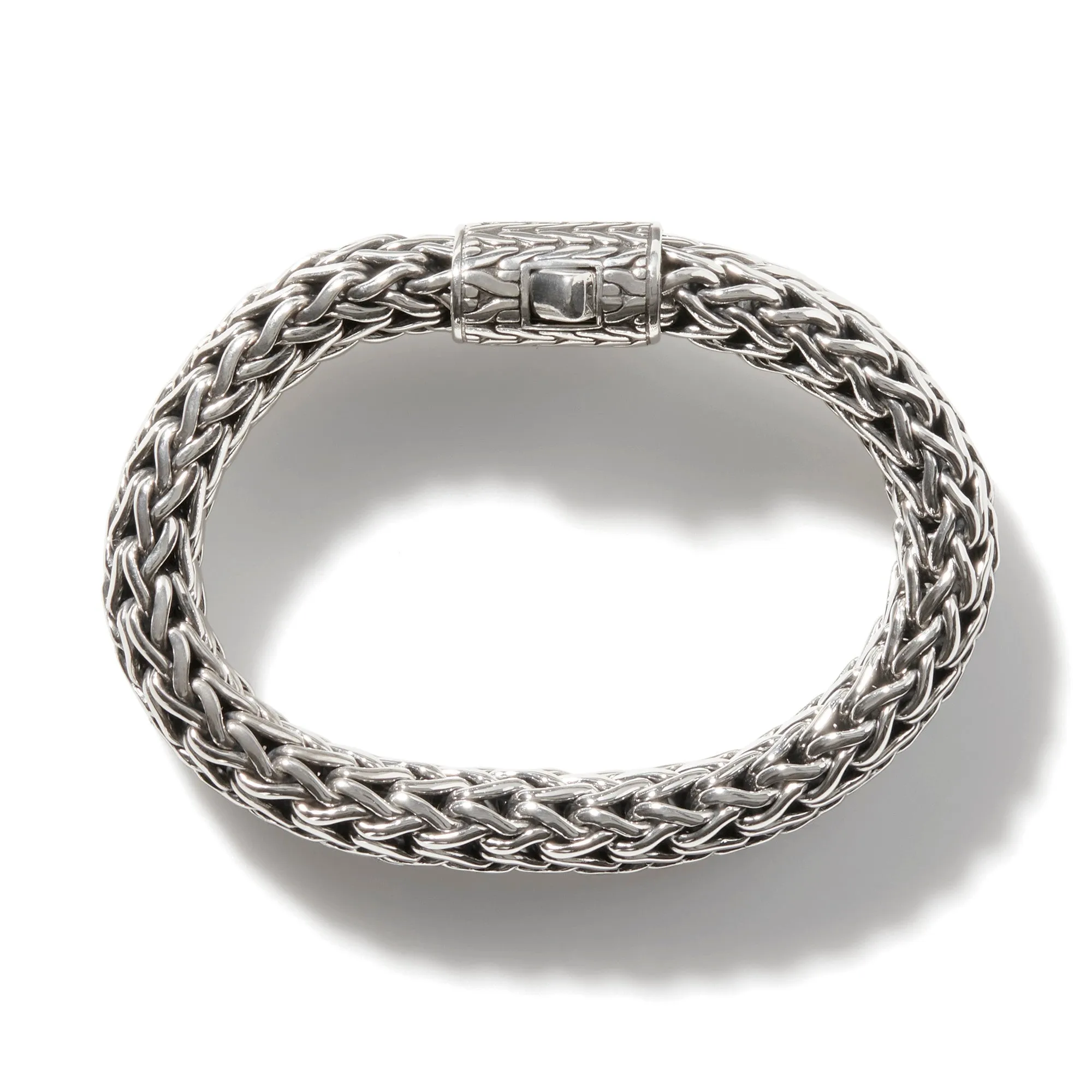 JOHN HARDY LARGE STERLING SILVER ICON BRACELET