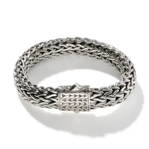JOHN HARDY LARGE STERLING SILVER ICON BRACELET