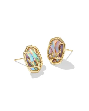 Kendra Scott - Daphne Coral Frame Stud Earrings