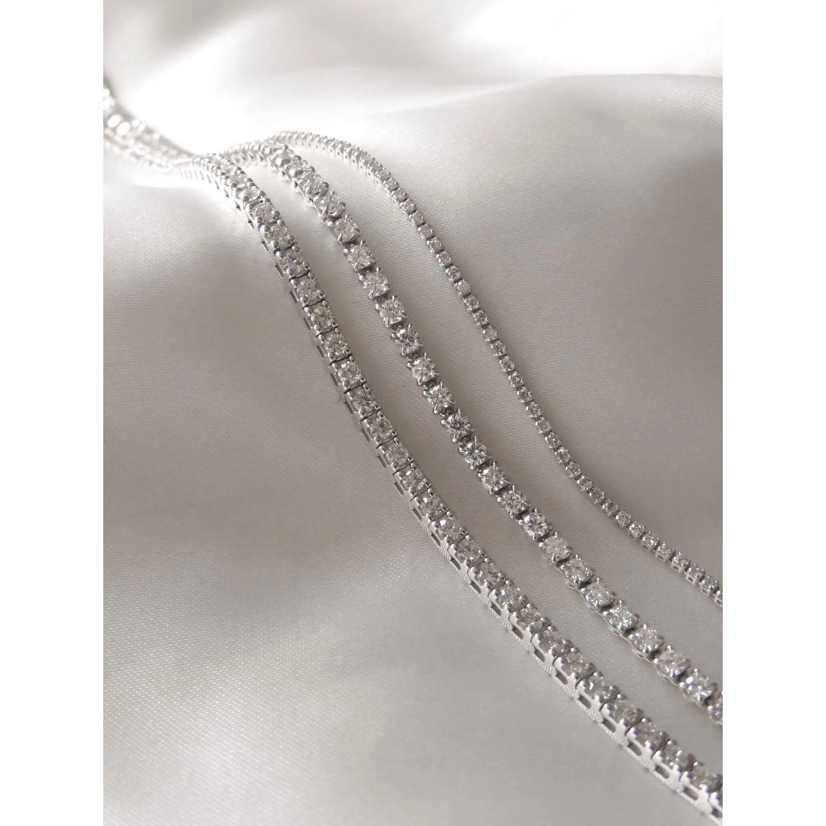 Lab Diamond Tennis Bracelet