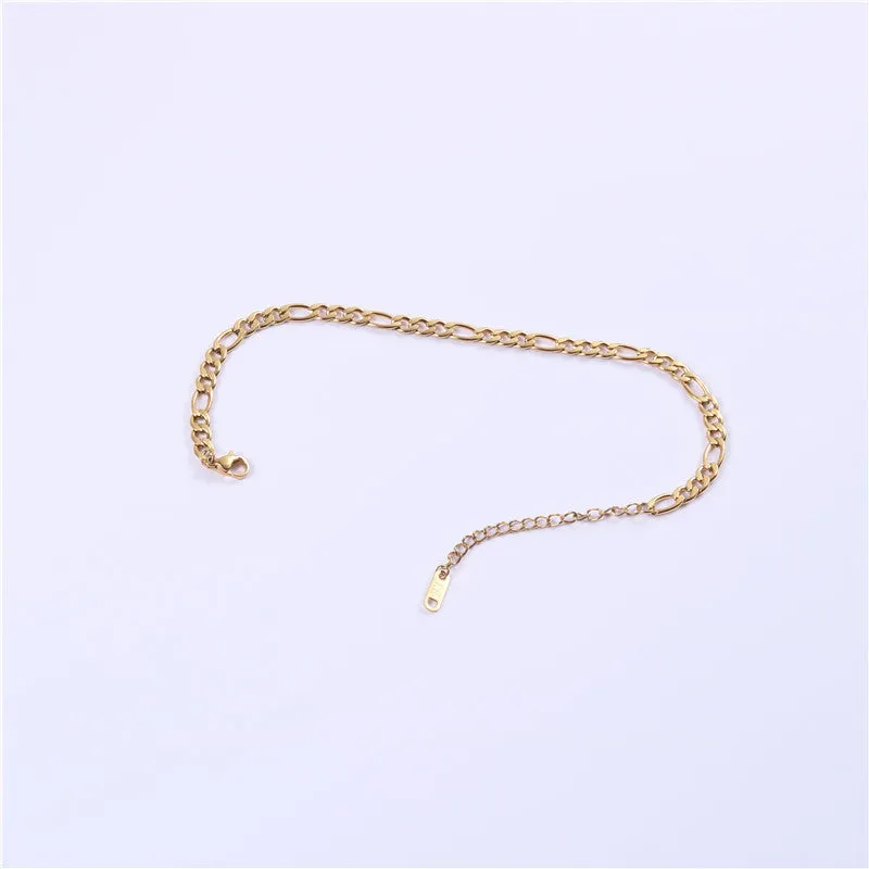 Ladies Titanium Steel Anklet