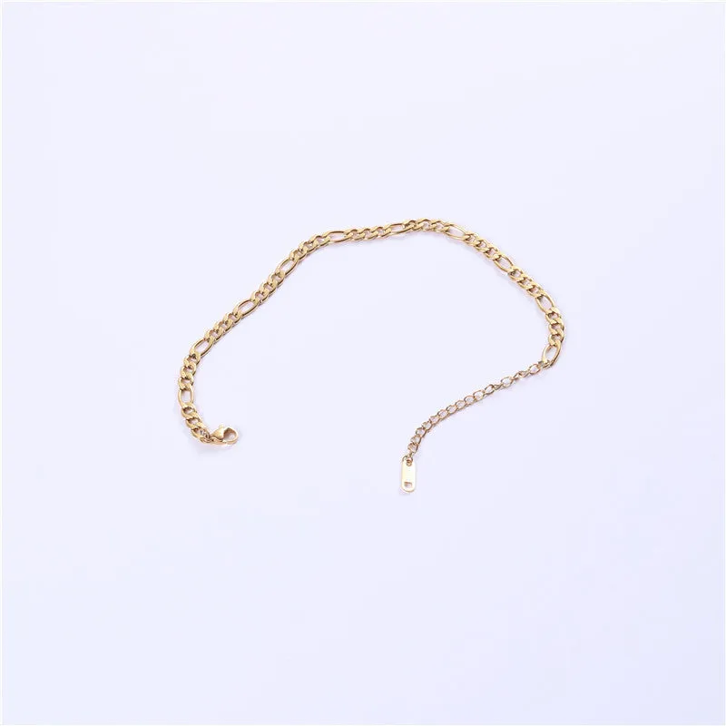 Ladies Titanium Steel Anklet