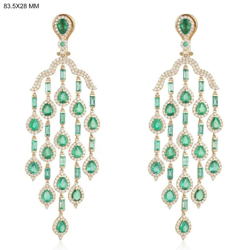 Luminous Mirage Diamond Drop Earrings