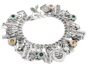 Mad Hatter Charm Bracelet