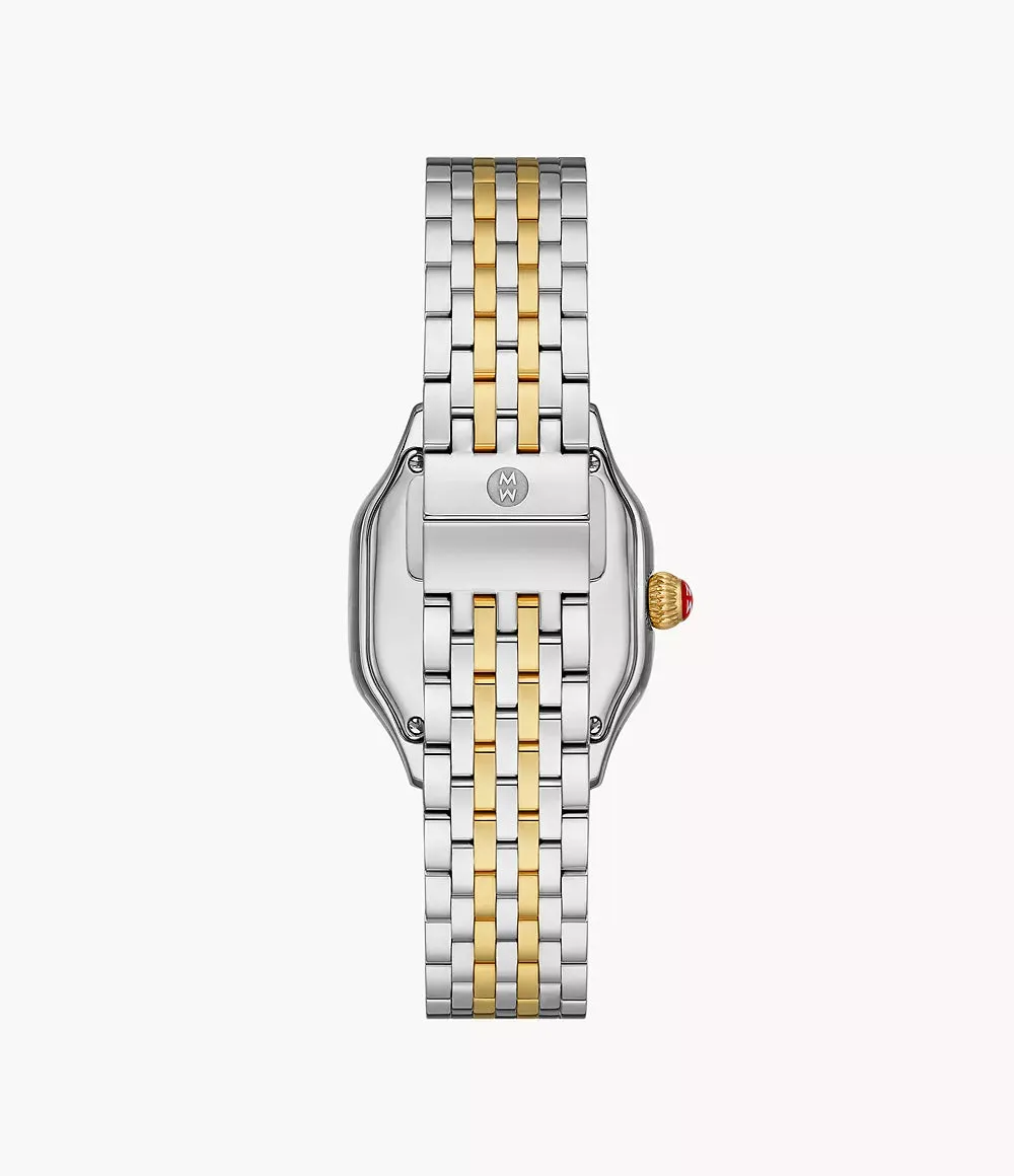 Meggie Two-Tone 18K Gold-Plated Diamond Dial Watch MWW33B000014