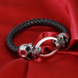 Men's Jewelry Double leather bracelet