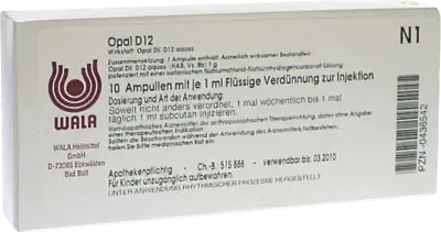 OPAL D 12 ampoules
