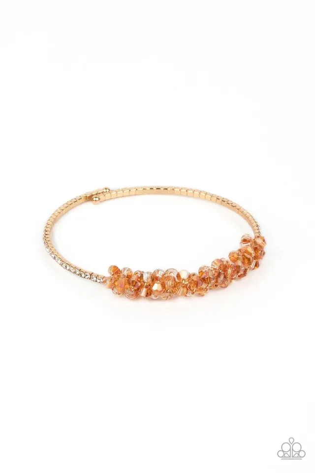 Paparazzi Bracelet ~ BAUBLY Personality - Gold