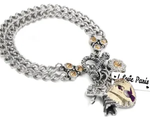 Paris Charm Bracelet