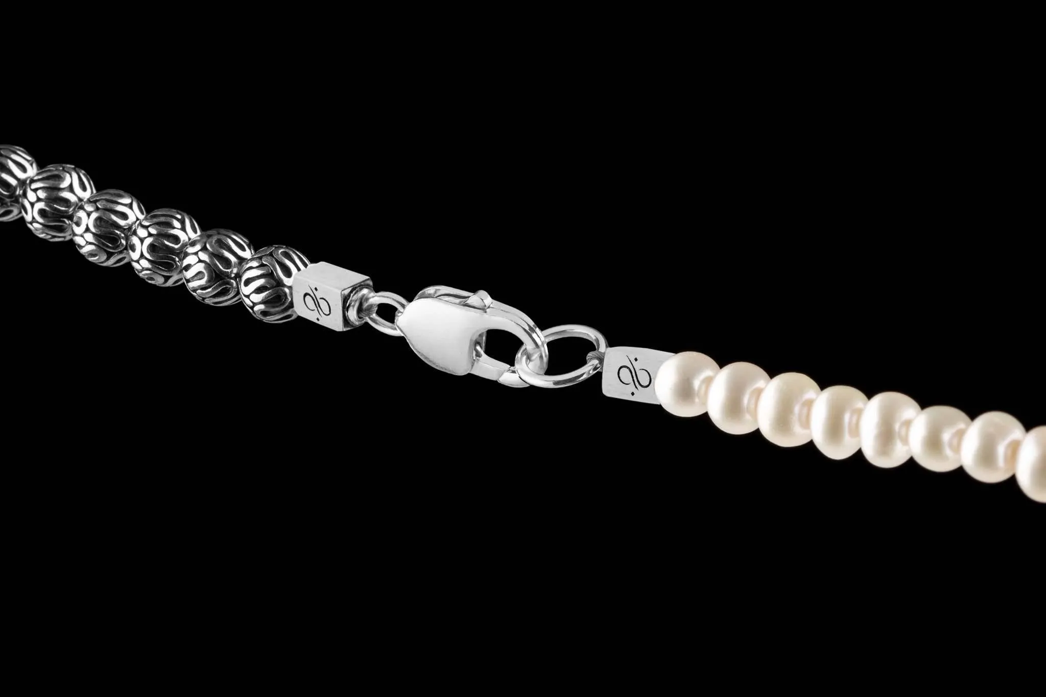 Pearl - Silver Necklace V (7mm)