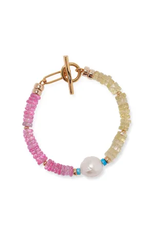 Pink Lemonade Rock Candy Bracelet