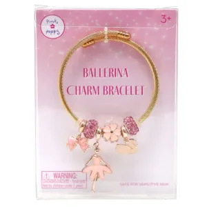 Pink Poppy Charm Bracelet Collection