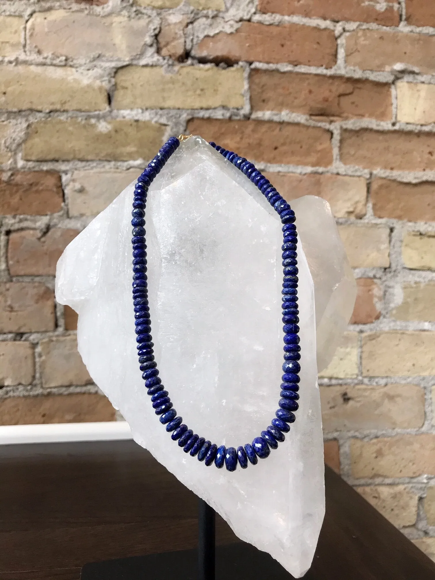 Plumb Silver Original Lapis Necklace