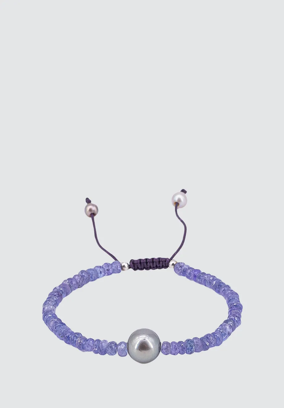 Purple River Pearl Bracelet