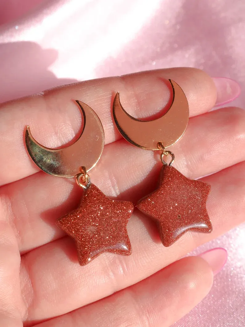 Sailor Usagi Earring, Moon Warrior Earrings