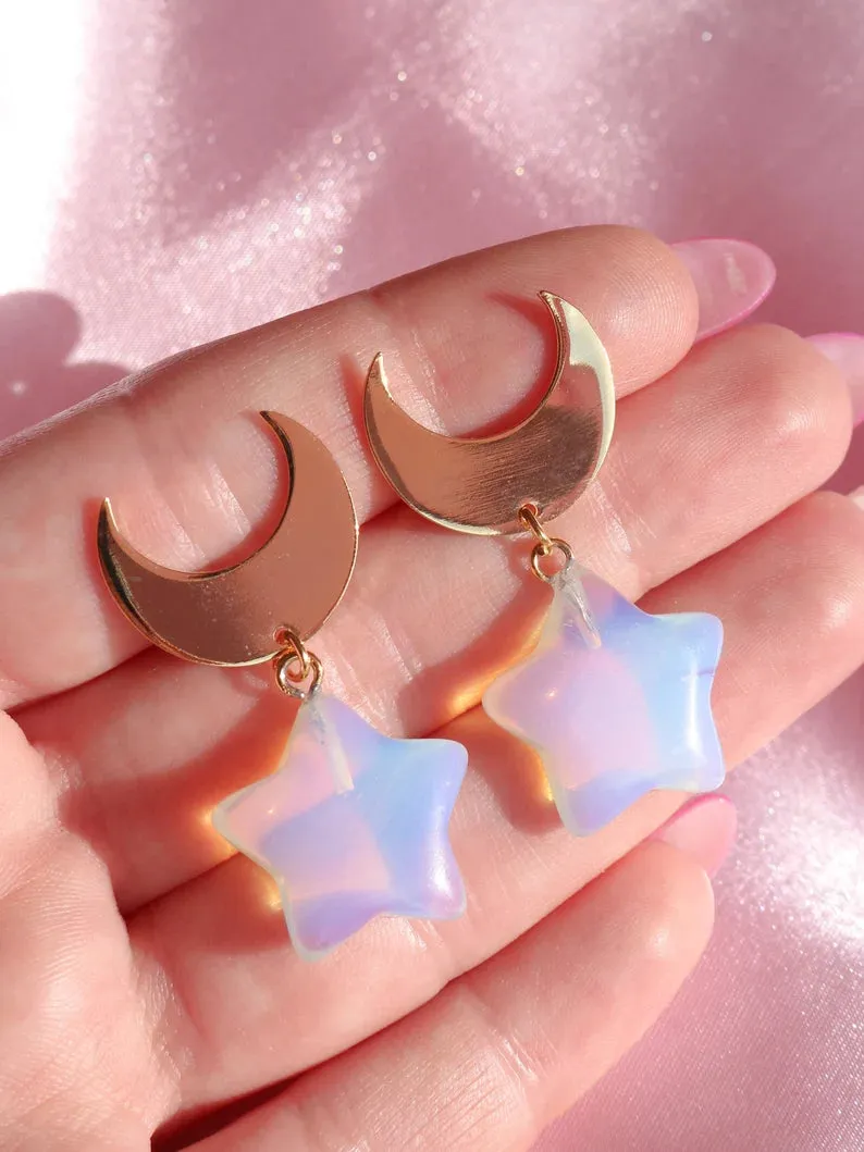 Sailor Usagi Earring, Moon Warrior Earrings