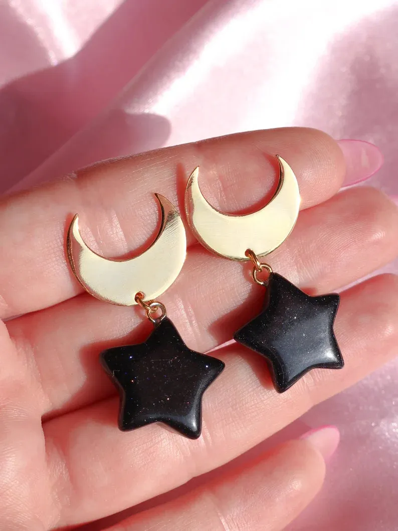 Sailor Usagi Earring, Moon Warrior Earrings