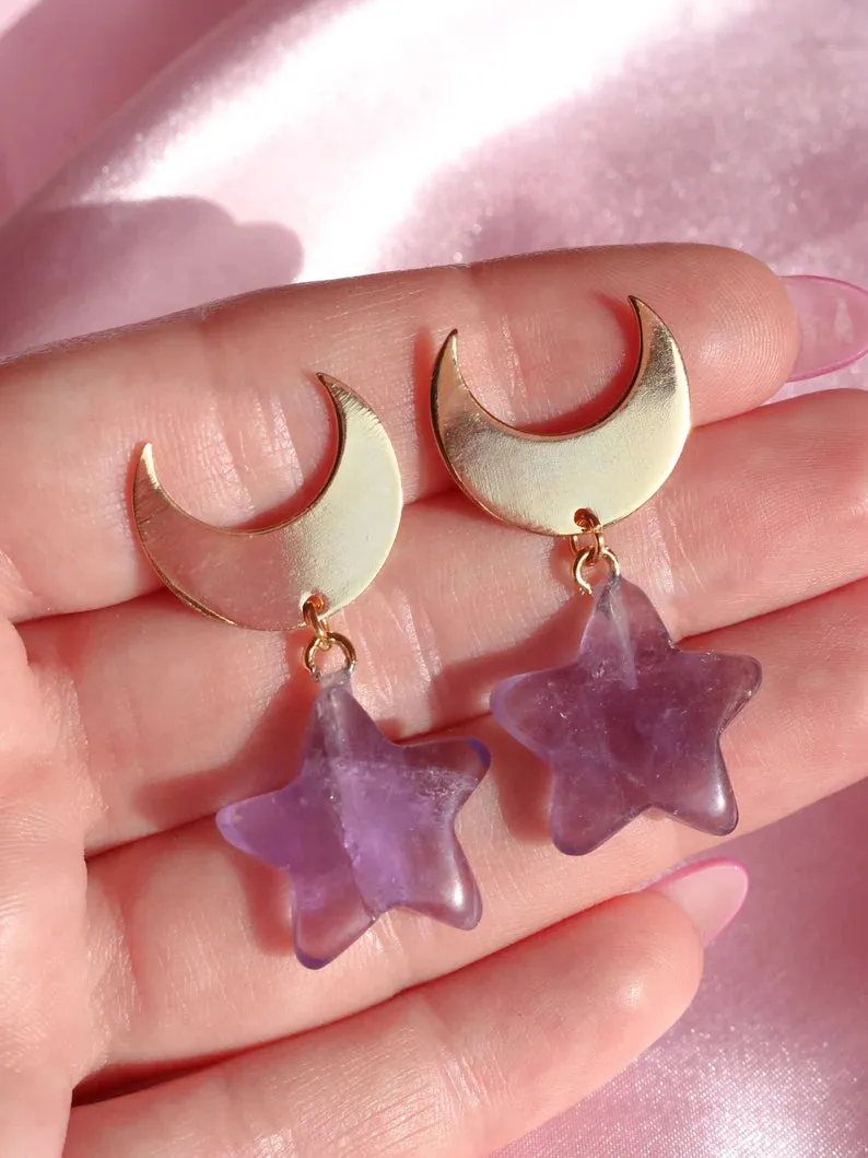 Sailor Usagi Earring, Moon Warrior Earrings
