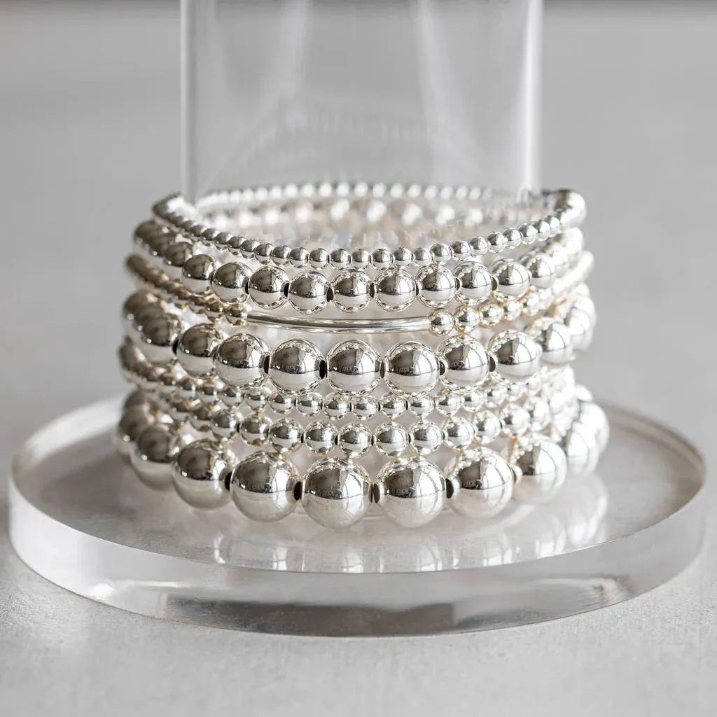 Silver Danity Bracelet- 3mm