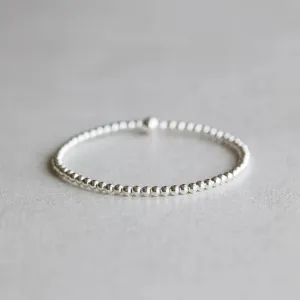 Silver Danity Bracelet- 3mm