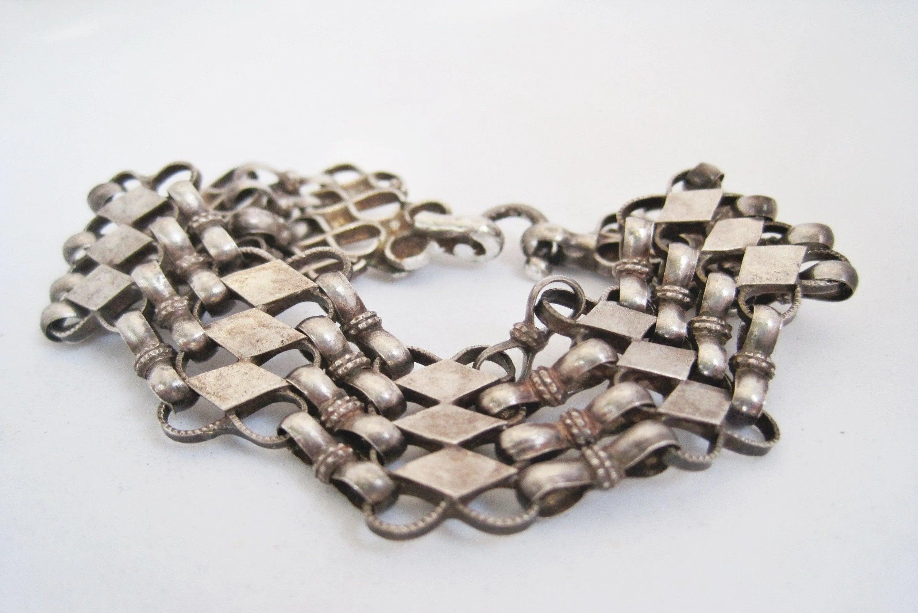 Silver Link Bracelet or Anklet from the Arabian Peninsula