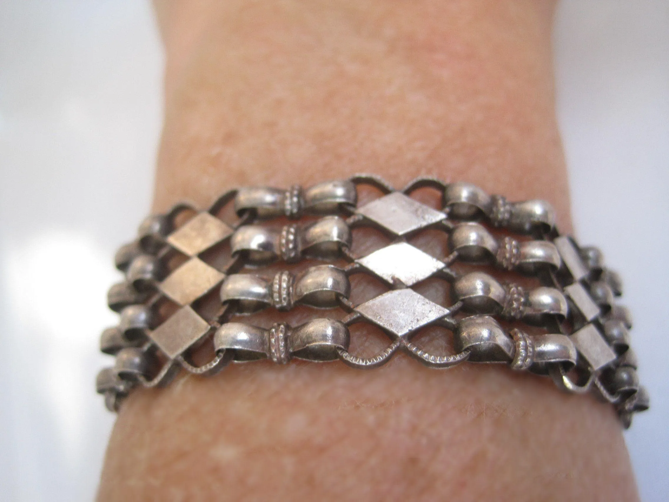 Silver Link Bracelet or Anklet from the Arabian Peninsula