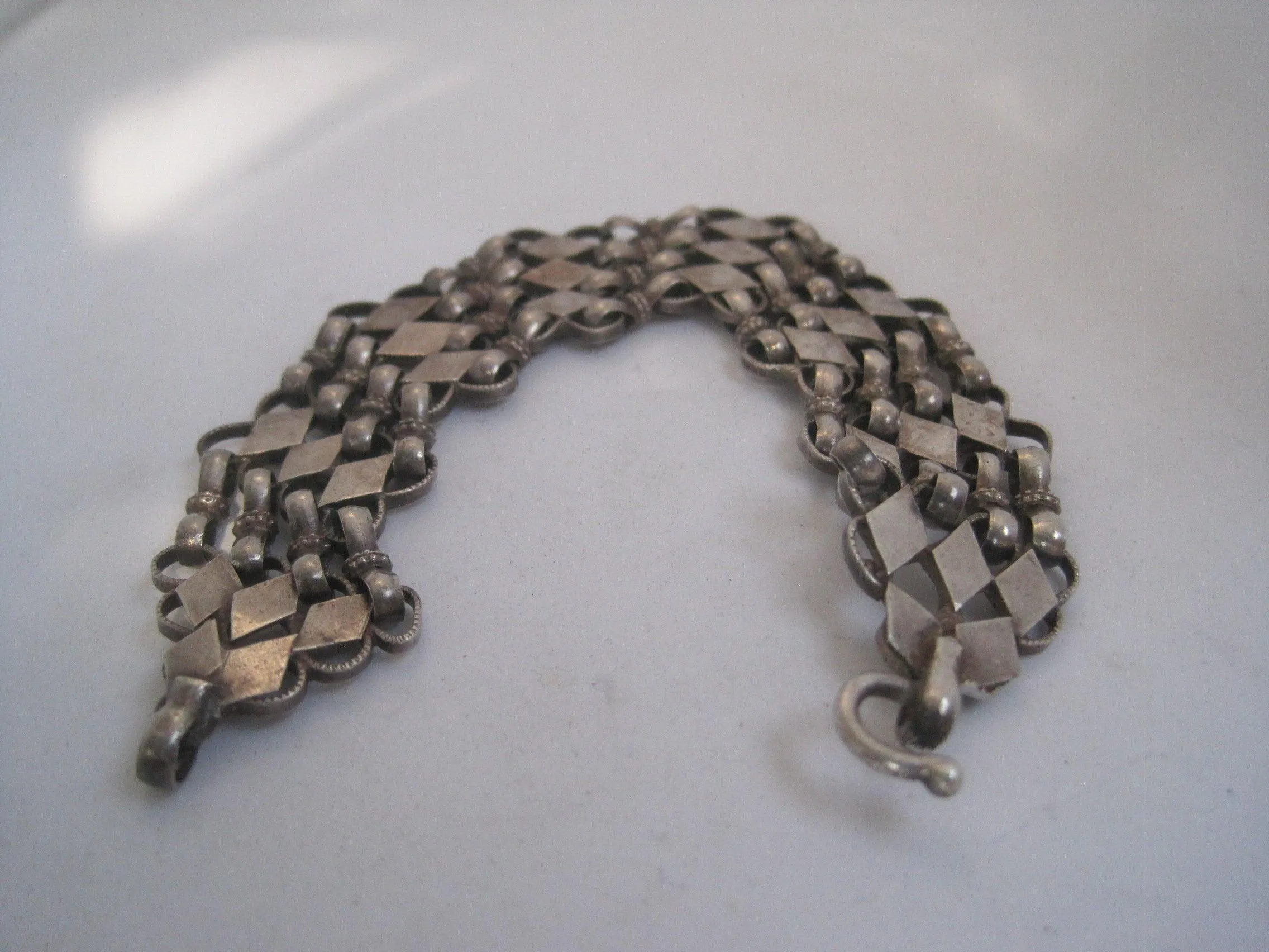 Silver Link Bracelet or Anklet from the Arabian Peninsula