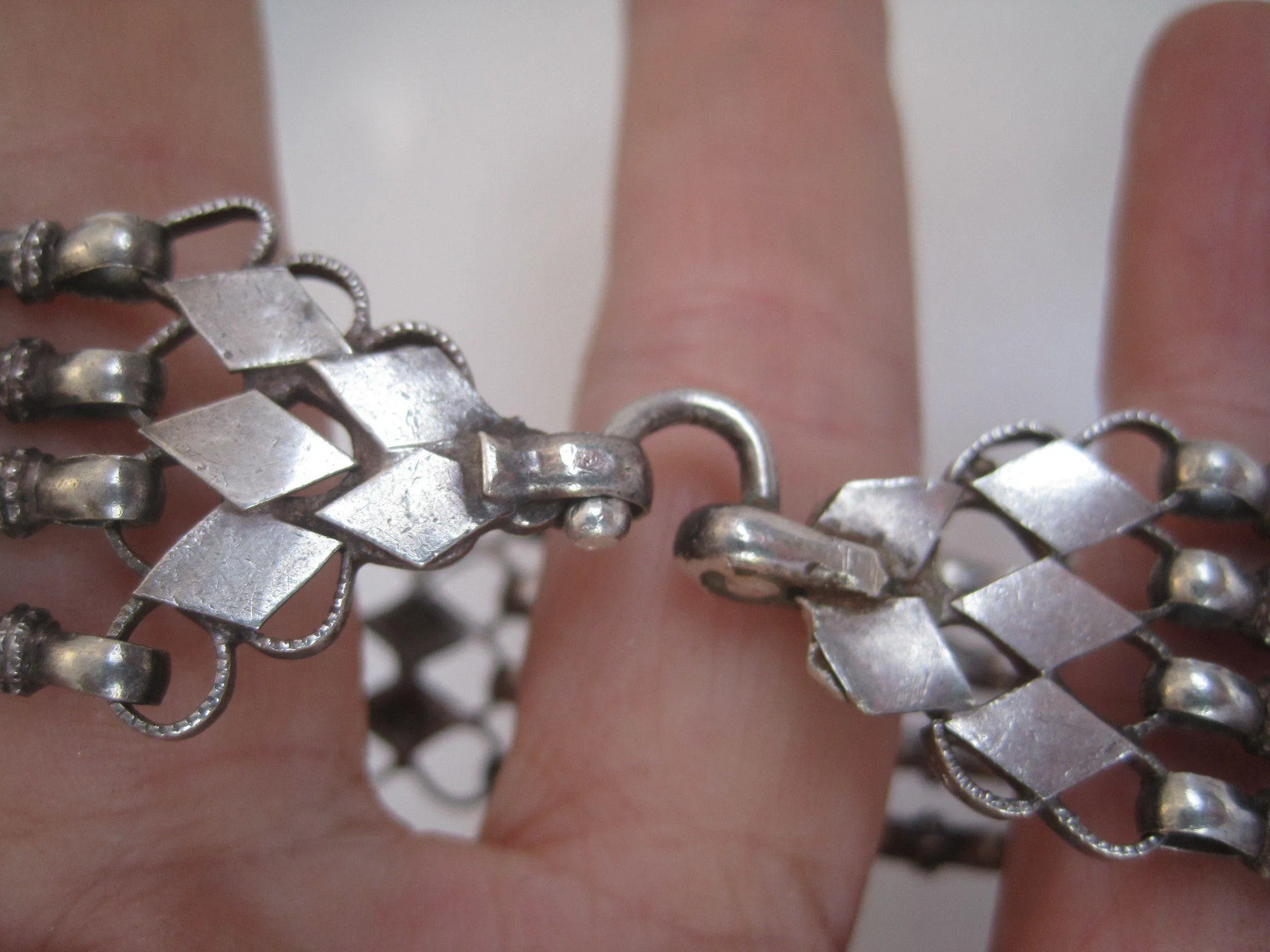 Silver Link Bracelet or Anklet from the Arabian Peninsula