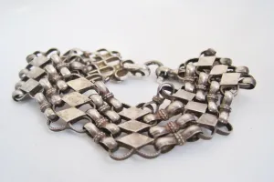 Silver Link Bracelet or Anklet from the Arabian Peninsula