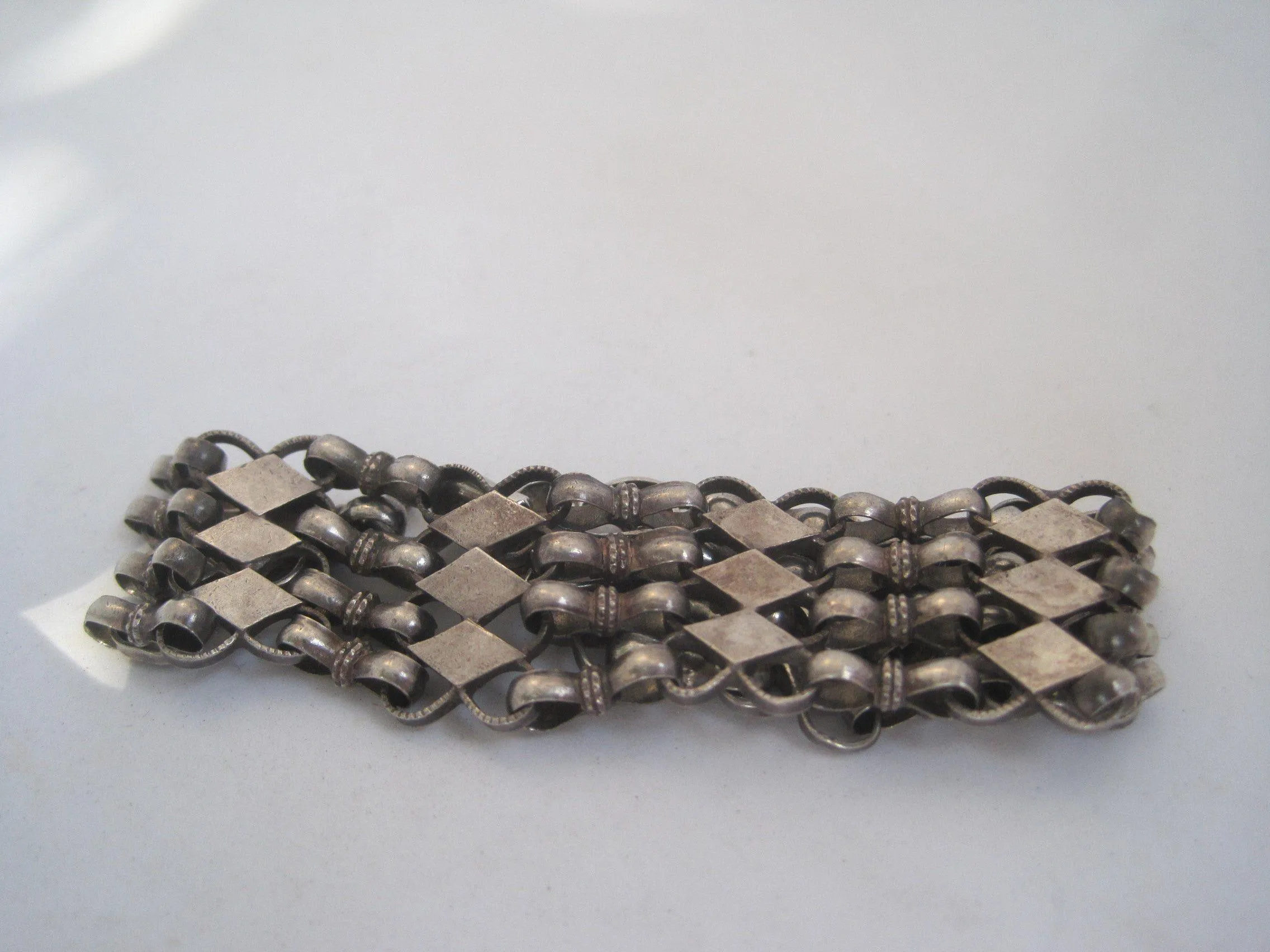 Silver Link Bracelet or Anklet from the Arabian Peninsula