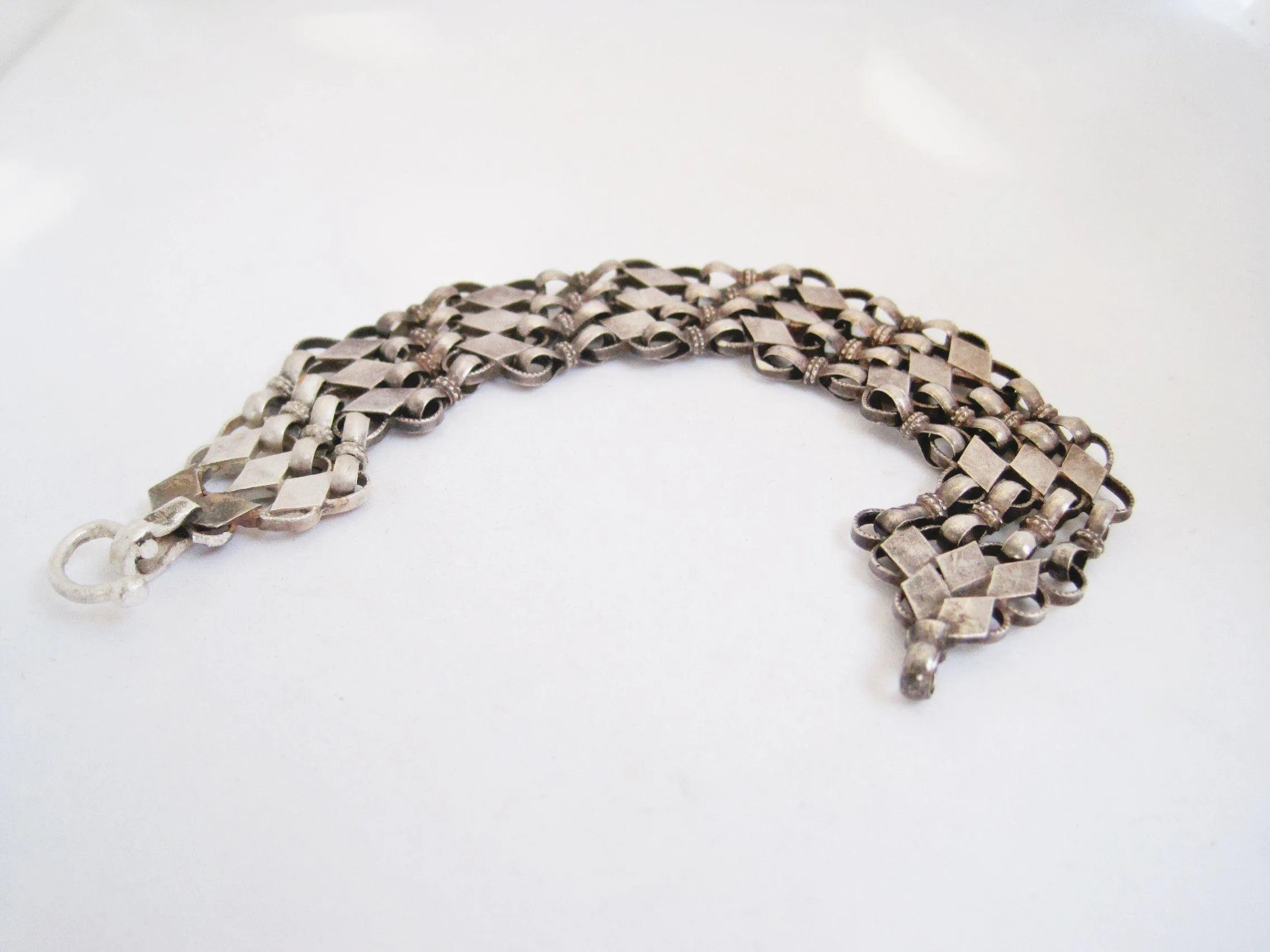 Silver Link Bracelet or Anklet from the Arabian Peninsula