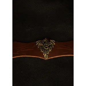 Small leather crown