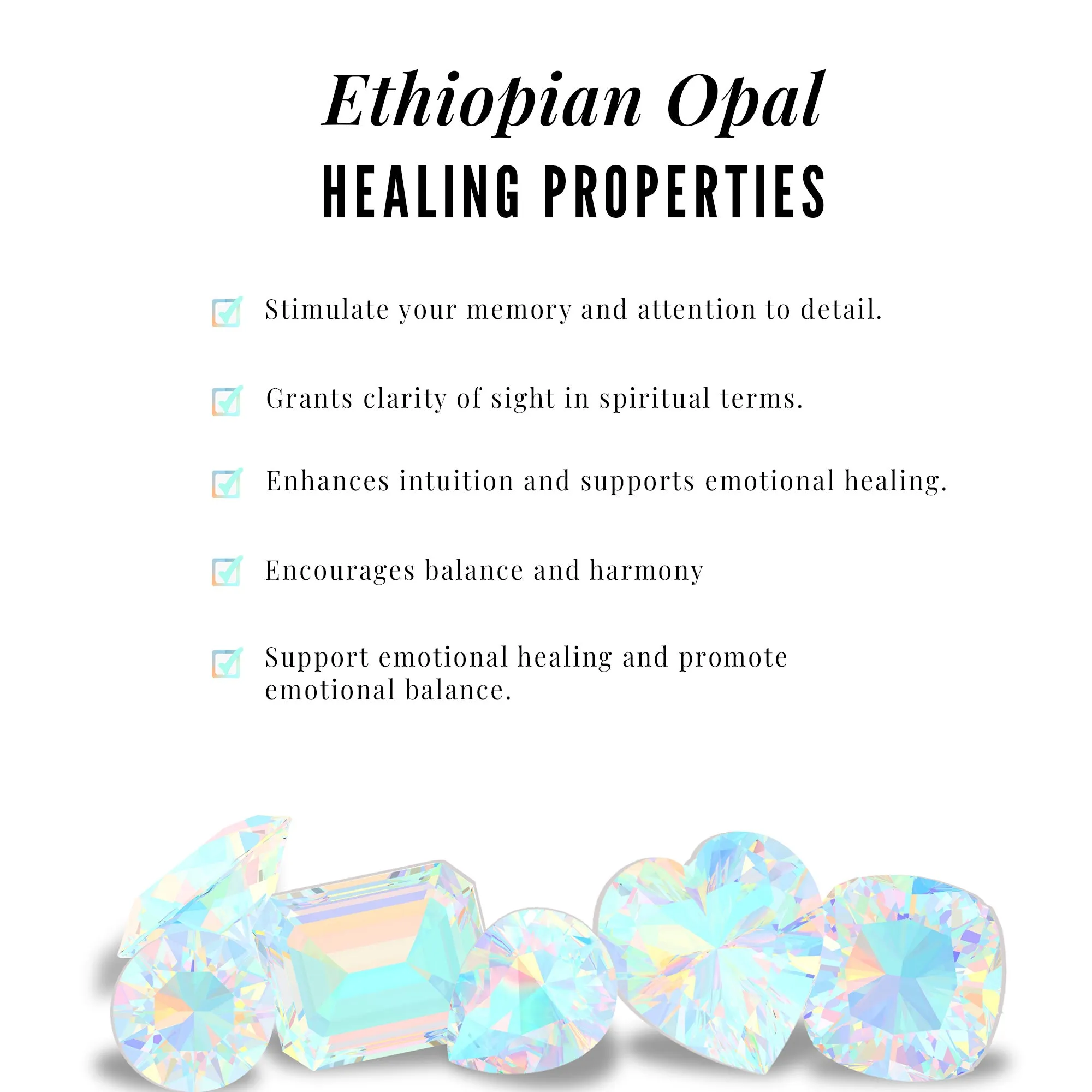 Solitaire Ethiopian Opal Trio Wedding Ring Set with Moissanite