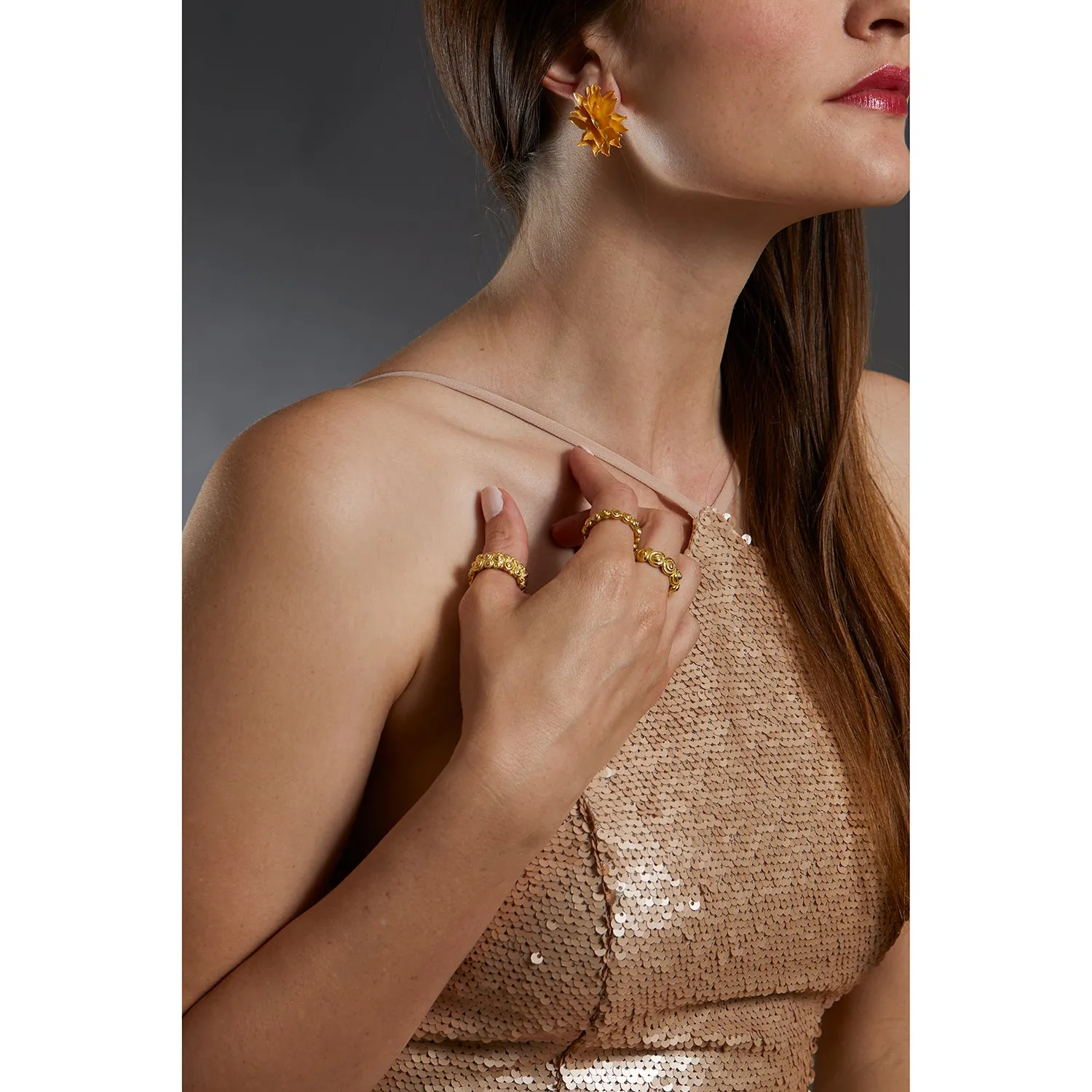 Star Burst Earrings