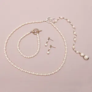 Taylor Bridal Jewellery Set with Back Drop