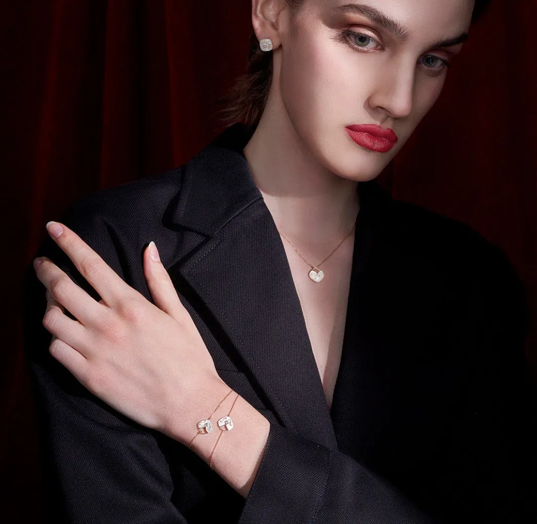 THIALH - CONCERTO - 18K Rose Gold Mother of Pearl Bracelet
