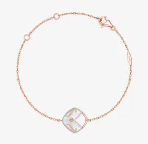THIALH - CONCERTO - 18K Rose Gold Mother of Pearl Bracelet