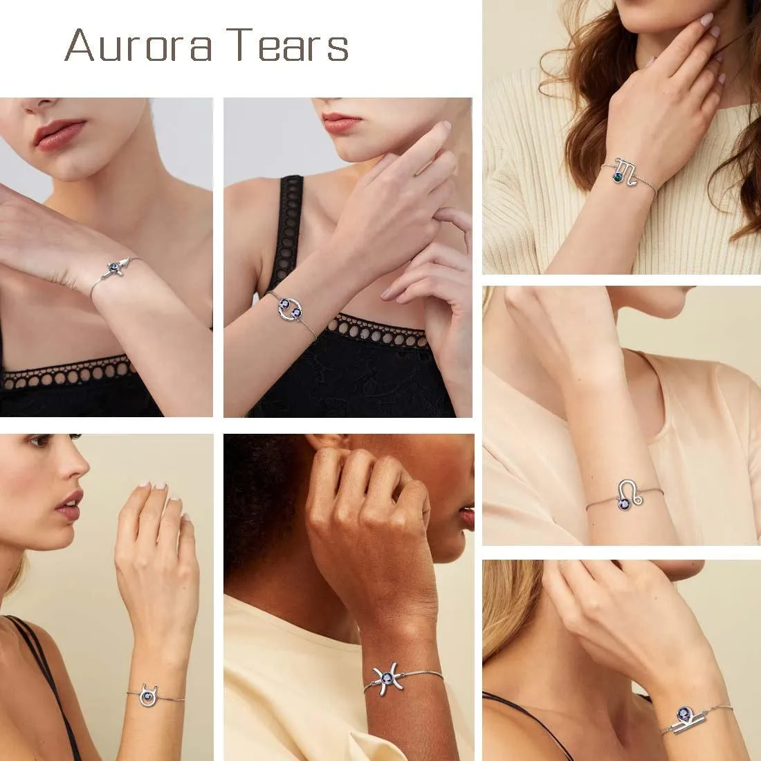 Tokyo Mart Sagittarius Bracelet Women Girls Jewelry Birthday Gift Mystic Topaz Sterling Silver