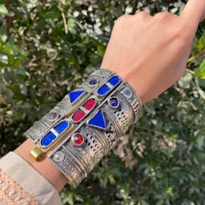 Tribal Handmade Antique Boho Cuff Bracelet