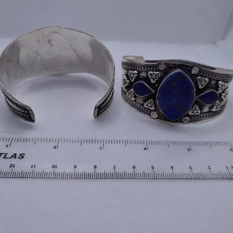 Tribal Stones Adjustable Cuff Bracelet