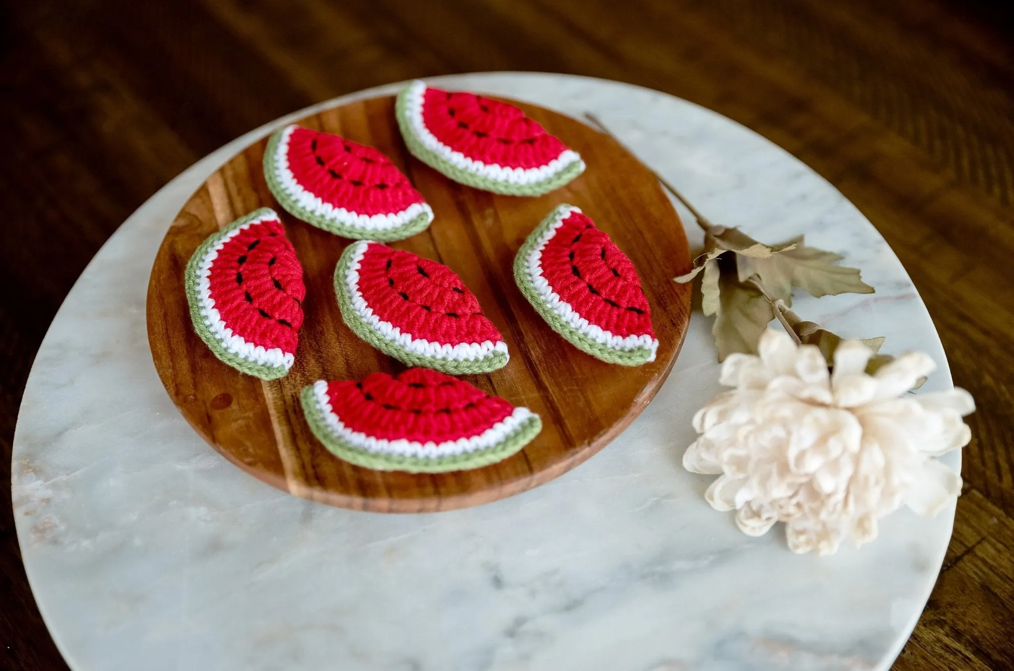 Watermelon Hair Clips