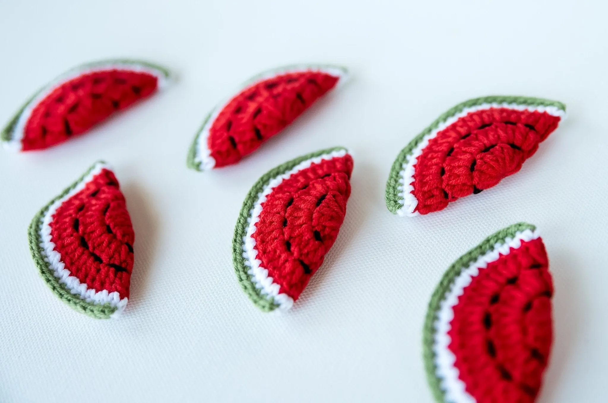 Watermelon Hair Clips